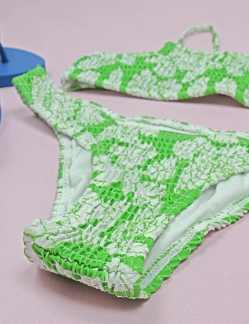 Costum de baie SHEIN, verde
