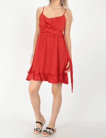 Rochie scurta SHEIN, rosu