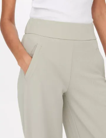 Pantaloni Jacqueline de Yong, verde