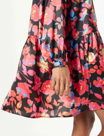 Rochie scurta Pieces, floral