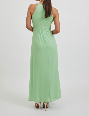 Rochie lunga Vila, verde