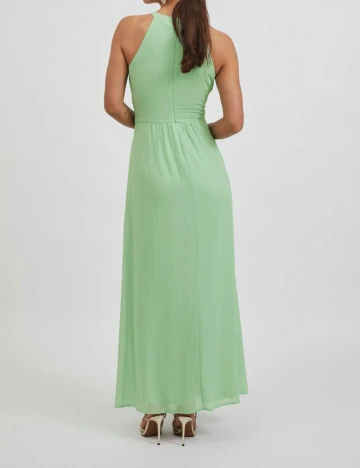 Rochie lunga Vila, verde