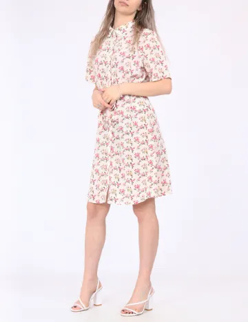 Rochie scurta Pieces, floral