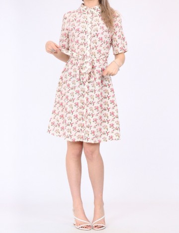 Rochie scurta Pieces, floral