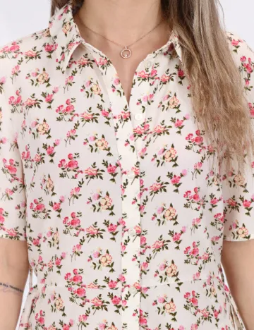 Rochie scurta Pieces, floral