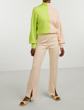 Pantaloni Y.A.S, crem