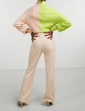 Pantaloni Y.A.S, crem