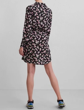 Rochie scurta Pieces, negru