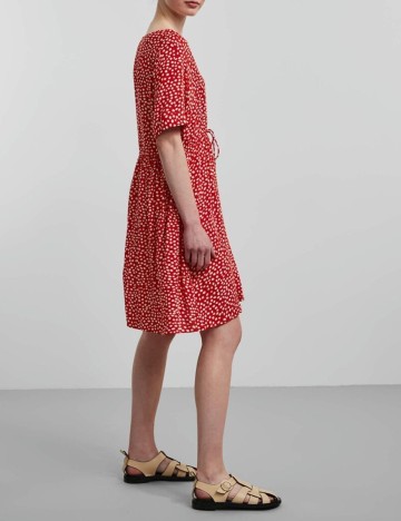 Rochie Scurta Pieces, rosu