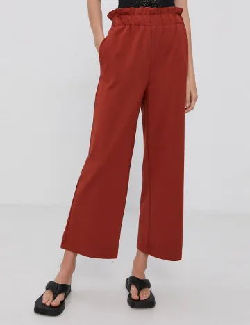 Pantaloni Only, caramiziu