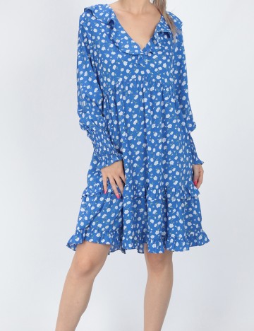 Rochie scurta Vero Moda, albastru