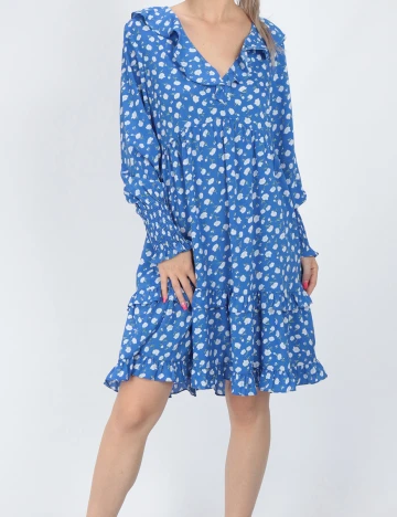 Rochie scurta Vero Moda, albastru