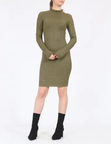 Rochie scurta Pieces, verde