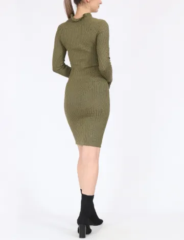 Rochie scurta Pieces, verde
