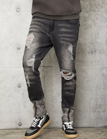 Blugi SHEIN, gri, 33