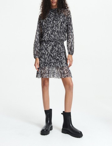 Rochie scurta Reserved, negru, L