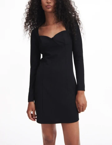 Rochie scurta Reserved, negru