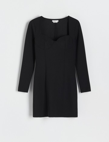 Rochie scurta Reserved, negru