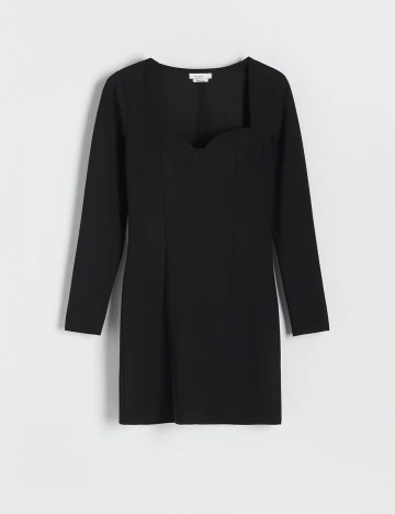 Rochie scurta Reserved, negru