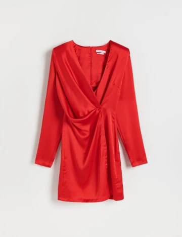 Rochie scurta Reserved, rosu