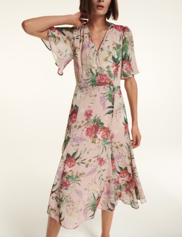 Rochie medie Reserved, floral, 38