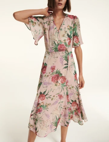Rochie medie Reserved, floral