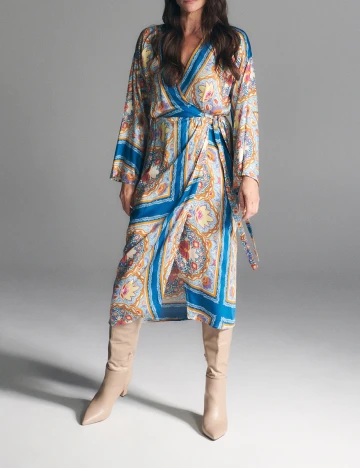 Rochie medie Reserved, albastru