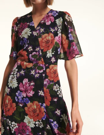 Rochie medie Reserved, floral