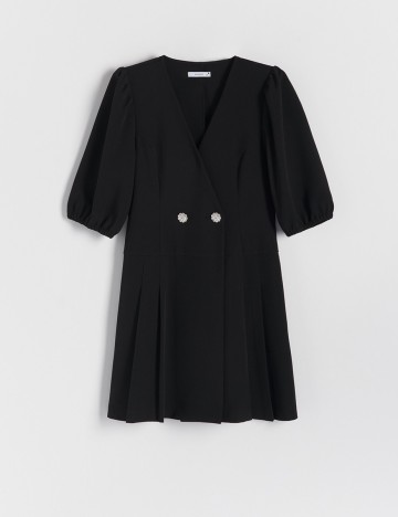Rochie scurta Reserved, negru