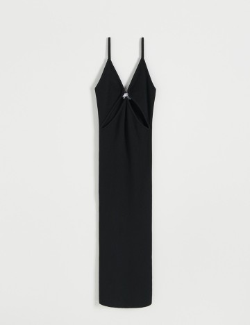Rochie medie Reserved, negru