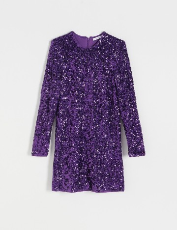 Rochie scurta Reserved, mov