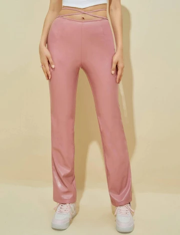 Pantaloni SHEIN, roz