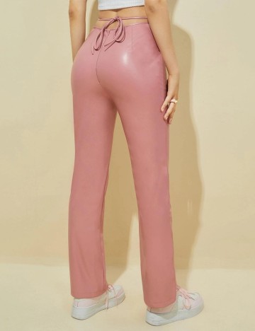 Pantaloni SHEIN, roz