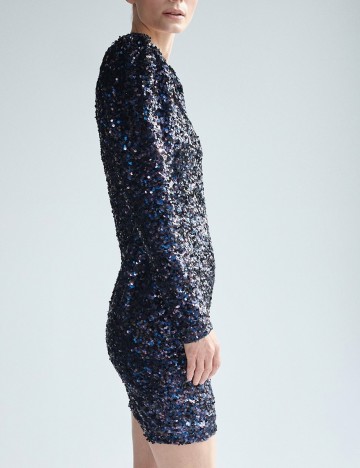 Rochie scurta Reserved, bleumarin