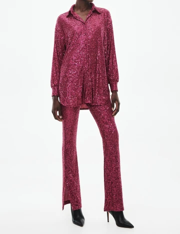 Pantaloni Reserved, roz