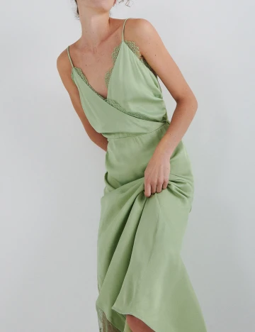 Rochie medie Reserved, verde