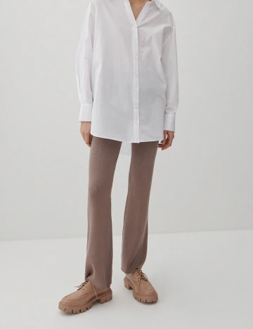 Pantaloni Reserved, maro Maro