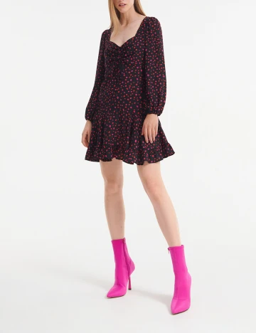 Rochie scurta Reserved, negru