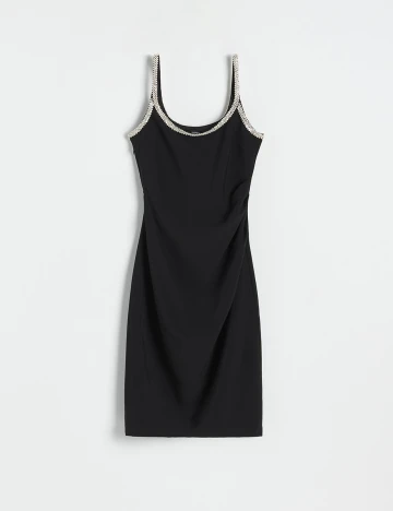 Rochie scurta Reserved, negru