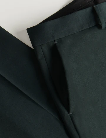 Pantaloni Reserved, verde inchis
