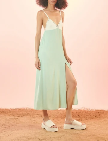 Rochie medie Reserved, verde