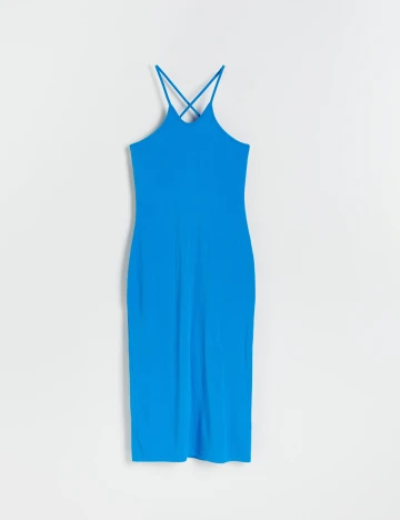 Rochie medie Reserved, albastru