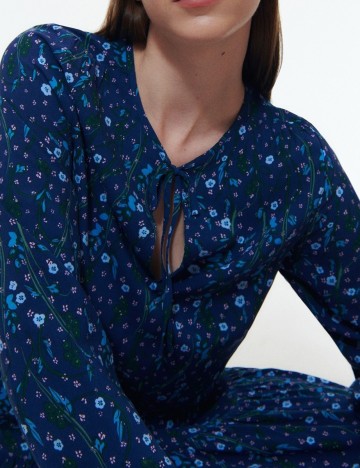Rochie scurta Reserved, albastru