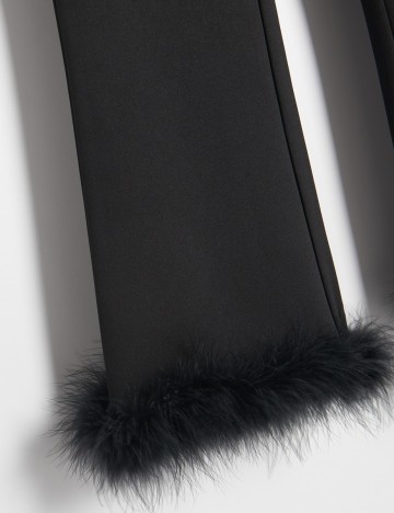 Pantaloni Reserved, negru