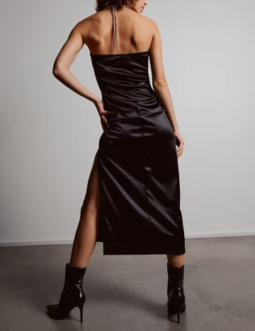 Rochie medie Reserved, negru Negru