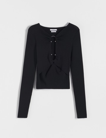 Bluza Reserved, negru