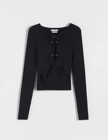 Bluza Reserved, negru