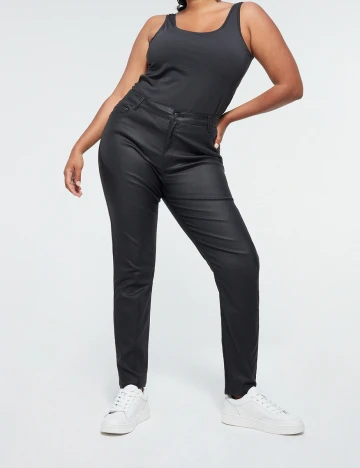 Pantaloni Reserved Plus Size, negru Negru