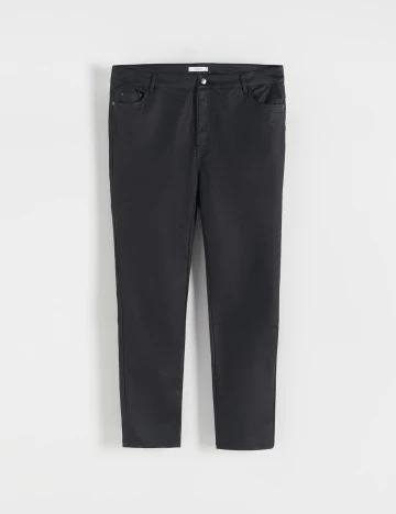 Pantaloni Reserved Plus Size, negru Negru
