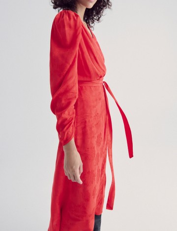 Rochie medie Reserved, rosu
